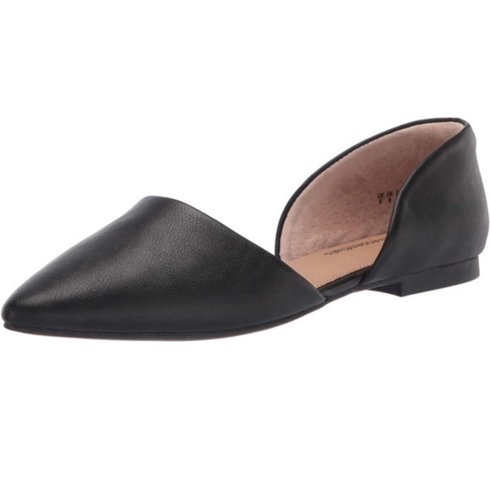 Amazon Essentials Black D'Orsay Flat Ballet